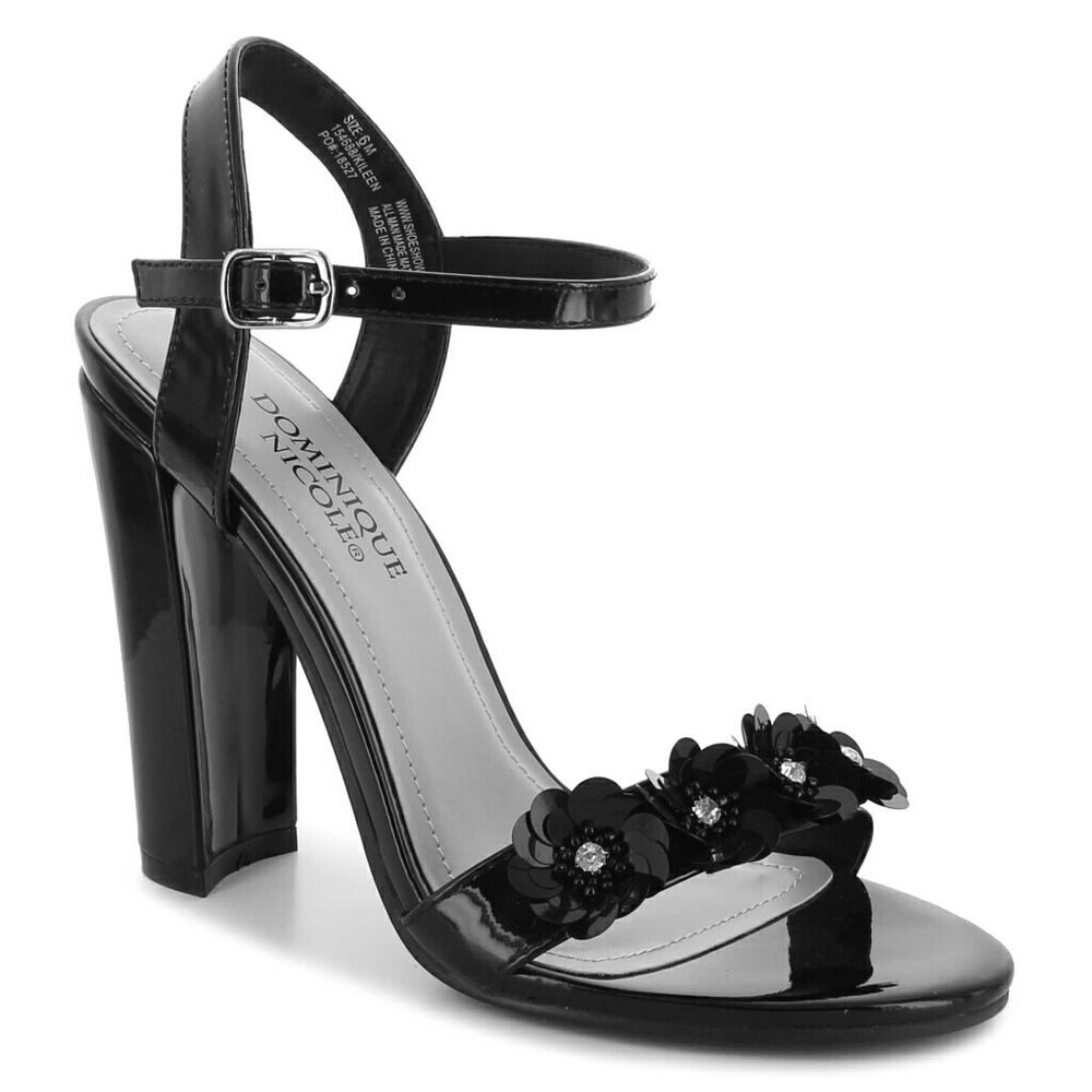 Dominique Nicole Black Heels
